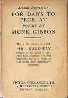 Monk Gibbon - For Daws To Peck At -  - KEX0303764