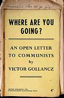 Victor Gollancz - Where are we going an open letter to Communists -  - KEX0303819