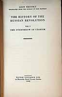 Leon Trotskytranslated From The Russian By Max Eastman - The History of the Russian Revolution in three volumes -  - KEX0303850