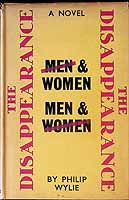 Philip Wylie - The Dissapearence A Novel -  - KEX0303933