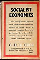 G. D. H. Cole - Socialist Economics -  - KEX0303935