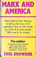 Earl Russell Browder - Karl Marx and America -  - KEX0303950