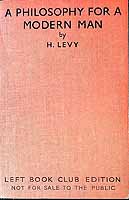 H Levy - A Philosophy for a Modern Man -  - KEX0303987