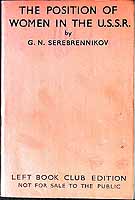 George N. Serebrennikov - The Positon of Women in the USSR -  - KEX0304051