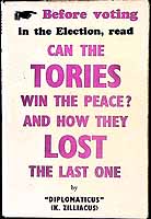 K. (Konni) Zilliacus - Can the Tories win the peace? -  - KEX0304111