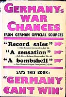 Ivan Lajos - Germany's War Chances As Pictured in German Offical Literature -  - KEX0304142