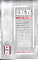 G. D. H. Cole - Facts for Socialists including some unwelcome home truths which call for attention -  - KEX0304166