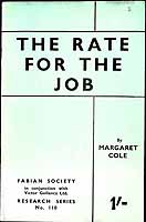 Margaret Cole - The Rate for the Job -  - KEX0304167