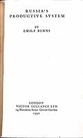 Emile Burns - Russia's Productive System -  - KEX0304200