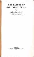 John Strachey - THE NATURE OF CAPITALIST CRISIS -  - KEX0304201