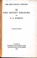 P. A. Markov - The Soviet Theatre -  - KEX0304218