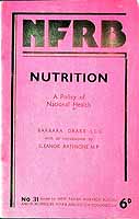 Barbara Drake - Nutrition. A policy of national health, etc (NFRB Research Pamphlets. no. 31.) -  - KEX0304250