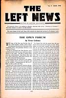 Victor Gollancz Editor - The Left News No. 51 Aug 1940 -  - KEX0304262