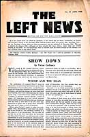 Victor Gollancz Editor - The Left News No. 45 Jan 1940 -  - KEX0304268