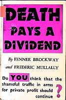 Frederic Mullally Fenner Brockway - Death pays a dividend -  - KEX0304682