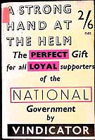 Vindicator [I.E. Henry Thomas Hopkinson] - A strong hand at the helm : being a complete and final vindication of the sincerity, lucidity, penetration and profundity of our prime minister, the Right Hon. J. Ramsey MacDonald -  - KEX0304694