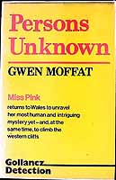 Gwen Moffat - Persons Unknown ([Gollancz detection]) - 9780575024038 - KEX0304723