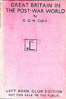 G.D.H Cole - Great Britain in the post-war world -  - KEX0304749