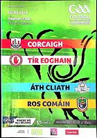  - Corcaigh V Tir Eoghain Pairc an Chrocaigh Iuil 20 2019 Official Programme -  - KEX0307514