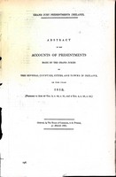  - The Accounts of the Presentments Made by the Grand Juriesof the Several counties cities and towns in Irelandin the year 1859 -  - KEX0309412