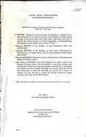 Mr. Sadlier - Civil Bill Processes 1844-1850 Ireland: The Number of original Civil Bill Ejectment Processes entered and the Number of Copies served in each of the Number of copies served in each of the Years 1844,1845,1846,1847,1848,1849 and 1850.in and for the severa -  - KEX0309414