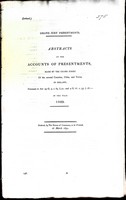  - Abstracts of the Accounts of Presentmwnts made by the Grand Juries of tyhe several Counties Cities and Towns in Ireland in the year 1830. -  - KEX0309432