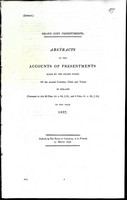  - Abstracts of the Accounts of Presentments made by The Grand Juries of the Several Counties Cities and Towns in Ireland in the year 1838 -  - KEX0309437