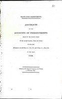  - Abstracts of the Accounts of Presentments Made by the Grand Juries of the several Counties ,Cities and Towns oin Ireland in the year 1840 -  - KEX0309439