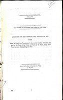  - Grand Jury Presentments , Ireland.(I ) Clerrks of the Crown and Clerks of the Peace ( II ) Defaulting Treasurers ,or Baronial Collectors. Accounts of the Amounts and Details of all sums paid -  - KEX0309453