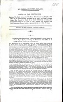  - Six Clerks, Chancery, ireland Copies of the certificates Filed by the Lord Chancellor of Ireland in the Office of the Auditor General of Ireland in the case of the claim of Francis Dwyerfor Compensation -  - KEX0309469