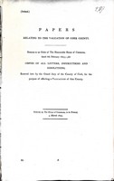  - Papers relating to the valuation of Cork Countyincluding copies of all Letters, Instructions and Resolutions Entered into by the Grand Jury of the County of Cork for the Purpose of effecting a valuation of that County. -  - KEX0309492