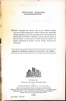  - Evictions ( Ireland ) Return of cases of Evictionsfrom Agricultural Holdings which have come to the Knowledge of the Constabulary in the quarter ended the 30th day of September 1886 -  - KEX0309521