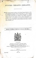  - Evicted Tenants ( Ireland ): Return giving particularsof all cases in which an evicted tenanthas been with the assistance of the Estates Commission been reinstated during the quarter ended 31st March1911 -  - KEX0309530