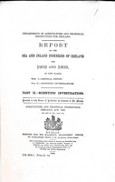  - Fisheries ( Ireland ): Report on the Sea and Inland Fisheries of Ireland for 1902 and 1903 Part II-Scientific Investigations bound with the Manual of Fisheries ( Ireland Acts -  - KEX0309532