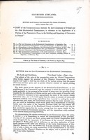 Sir Thomas Fremantle - Churches ( Ireland ) : Correspondence between the Lord Lieutenant of Ireland and the Irish Ecclesiastical Commissioners in referenc to the application of a portion of the perpetuity Fund to the Building and Repairing of Churches -  - KEX0309543