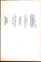 Gerald Balfour - Out-door Relief ( Ireland ) : A Bill to make temporary provision for the Relief  of Distress in Ireland -  - KEX0309560