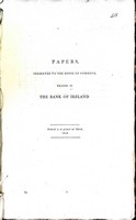  - Papers Presented to the House of Commons relating to the House of Commons including a lst of Directors and subscribers -  - KEX0309586