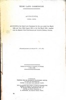  - Irish Land Commission Accounts 1904-1905: Accounts from August 1881 to 31st March 1905 -  - KEX0309639