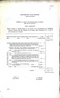  - Convention with France: The Amount which remianed in Sterling Money in the Hands of the Commissioners for liquidating Claims on France. bound with A Return for Claims on France -  - KEX0309693