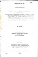 Mr. Macveagh - Magistrates ( Ireland ): A Return showing  the Names addresses and occupationsor descriptions of the Personsappointed to the Commission of the Peace in Ireland -  - KEX0309733