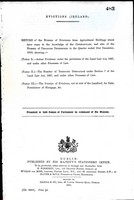  - Evictions ( Irelad ): Return of the number of Evictions from Agricultural Holdings which have come to the knowledge of the Royal Irish Constabularyin the quarter ended 31st December 1910 -  - KEX0309735