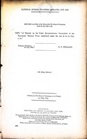 Sir Henry Holland - National School Teachers ( Ireland ) Act 1879: Report on the first Quinquennial valuation of the Teachers Pension Fund -  - KEX0309782