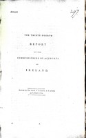  - Public Accounts ( Ireland ):The Thirty- Fourth Report of tthe Commissioners of Accounts of Ireland -  - KEX0309794