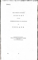  - Public Accounts ( Ireland): The Thirty Seventh Report of the Commissioners of Accounts of Ireland -  - KEX0309795