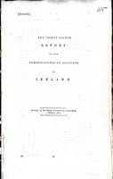  - Public  Accounts ( Ireland ) The Thirty Eight Report of the Commissioners of Accounts of Ireland -  - KEX0309796