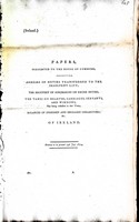  - Public Accounts ( Irelnd ): Papers presented to the House of CommonsRespecting Arrears of Duties Transferred to the Insolvent List;The tax on Hearths Carriages, Servants and Windiws( Not been collected in Due Time ) -  - KEX0309799