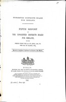  - Congested Districts Board for Ireland Fifth Report for the Period the 1st of April 1895 to 31st March 1896 -  - KEX0309915