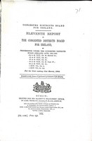  - Congested Districted Board for Ireland: Eleventh Report of Proceedings under the Congested Districts -  - KEX0309921