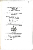  - Congested District Board for Ireland Twelfth Report of Proceedings under the Congested Districts -  - KEX0309922