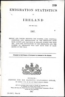  - Emigration Statistics of Ireland for the Year 1907: -  - KEX0309929